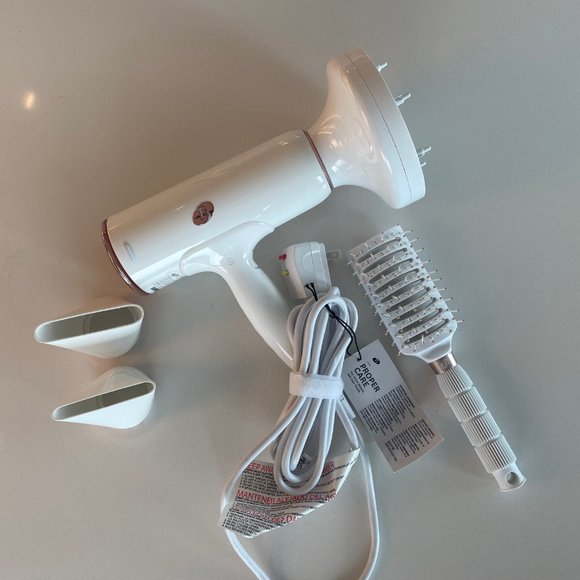 T3 Cura Hair Dryer (White/Rose Gold) - Picture 3 of 5